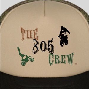 THE805CREW Camo Mesh Trucker Hat.